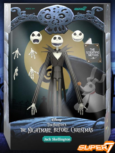 Super 7 Disney The Nightmare Before Christmas Ultimates! Jack Skellington Action Figure